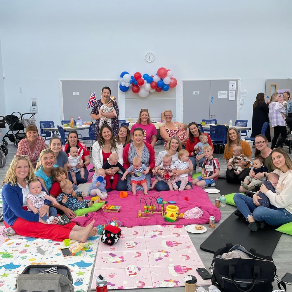 group class Antenatal Yoga